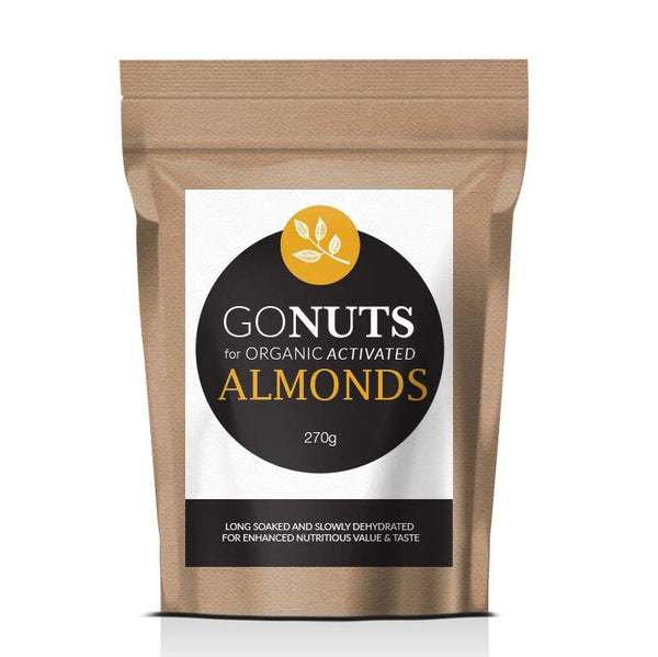 Go Nuts for Organic | Activated Almonds