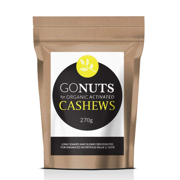 Go Nuts for Organic | Activated Cashews