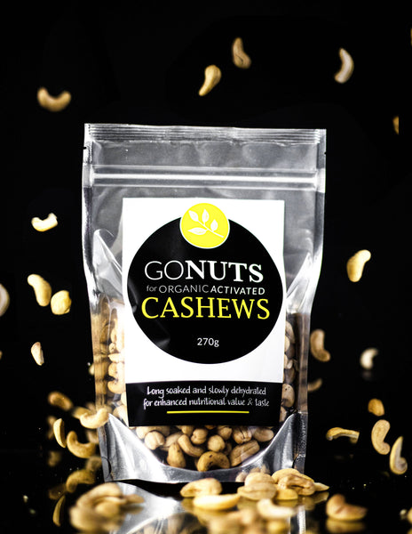 Go Nuts for Organic | Activated Cashews