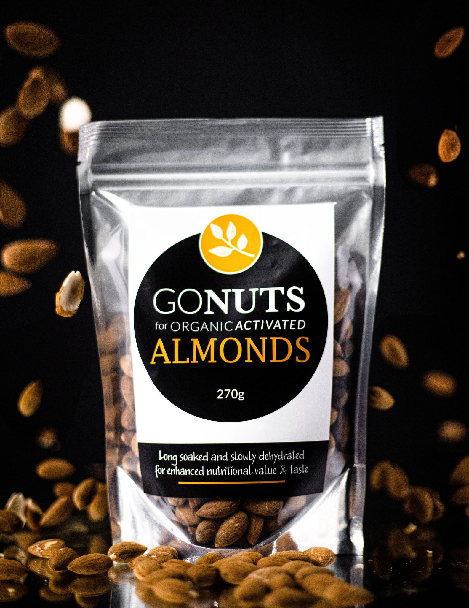 Go Nuts for Organic | Activated Almonds