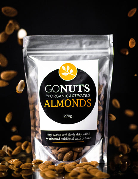 Go Nuts for Organic | Activated Almonds