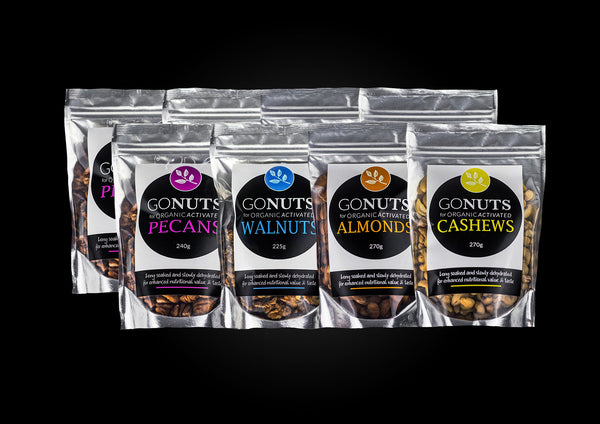 The Go Nuts Organic | Essentials Combo (8 pack)